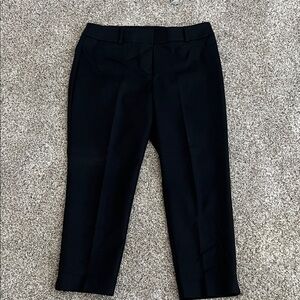 LOFT Black Julie Capris